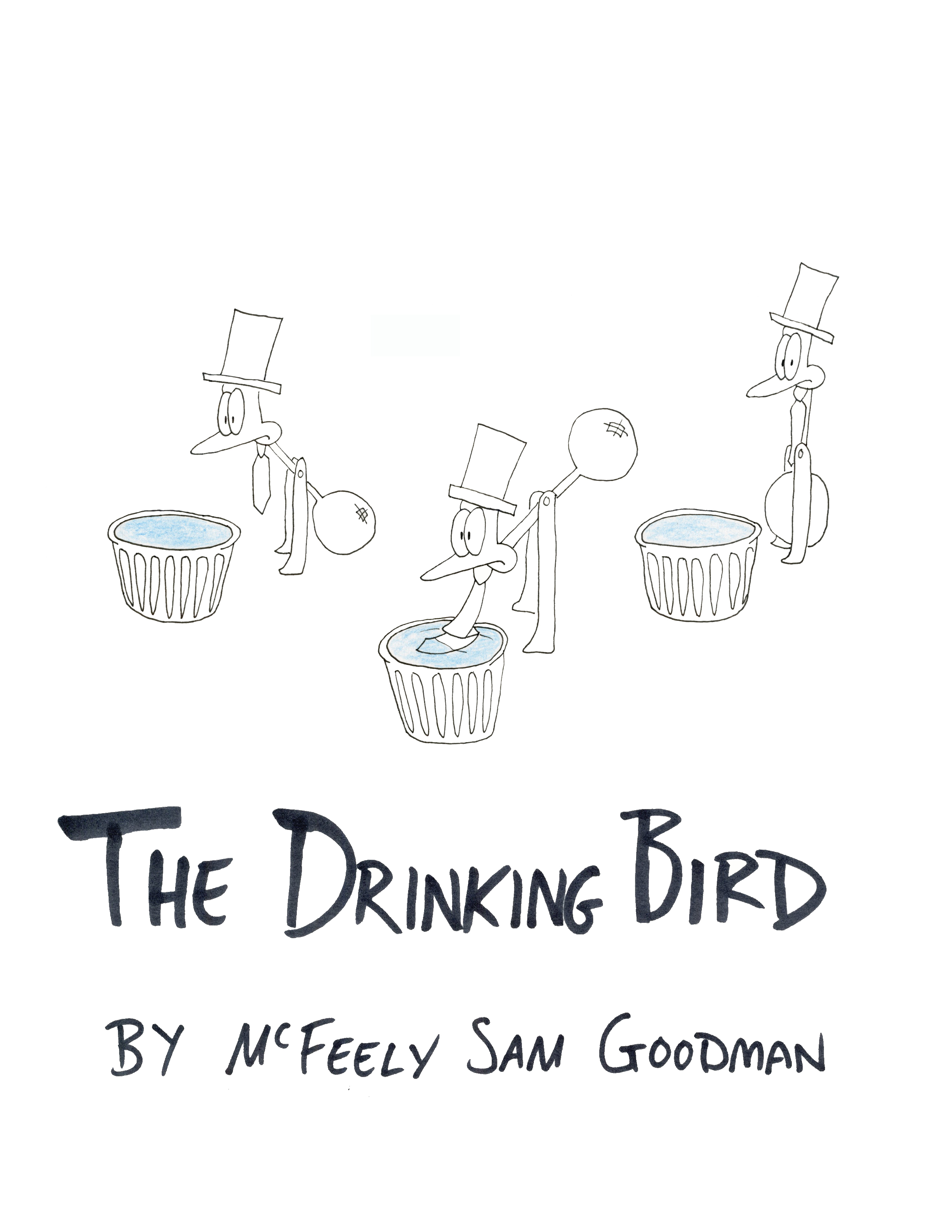 Drinking Bird Comic Cover